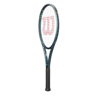 Wilson Tennis Racket Blade 100UL v9 100in/265g/Allround 2024 emerald green - strung -